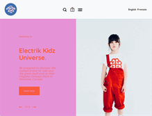 Tablet Screenshot of electrikkidz.com